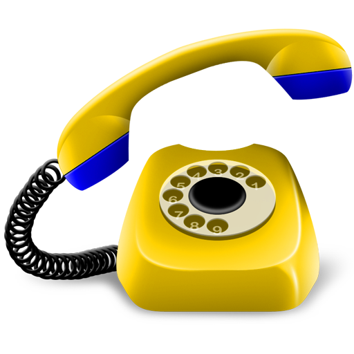Phone, Yellow Icon
