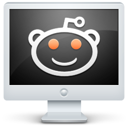 Monitor, Reddit, Screen Icon