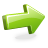 Arrow, Green Icon