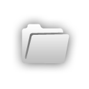Folder, White Icon
