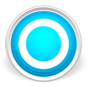 Blue, Circle, Round Icon