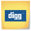 Digg, It, Label, Post, Postit Icon