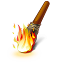 Fire, Torch Icon