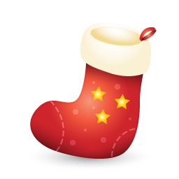 Christmas, Sock Icon