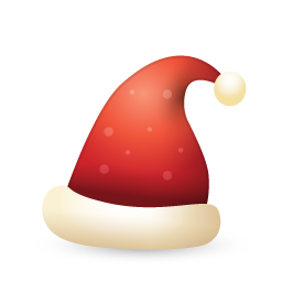 Christmas, Hat Icon
