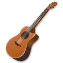 Guitar, Wood Icon