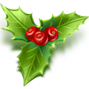 Christmas, Mistletoe Icon