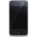 Apple, Black, Front, Iphone Icon