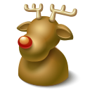 Christmas, Deer Icon