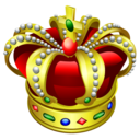 Admin, Crown, King, Privilege Icon