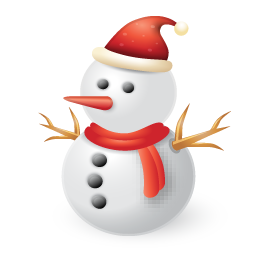 Christmas, Snowman Icon