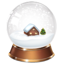 Christmas, Snowglobe Icon