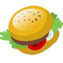 Burger, Fast, Food, Hamburger, Junk Icon