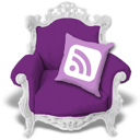 Rss, Violet Icon