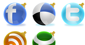 Shiny Social Ball Icons