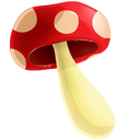 Forest, Mushroom Icon
