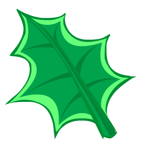 Green, Leaf Icon