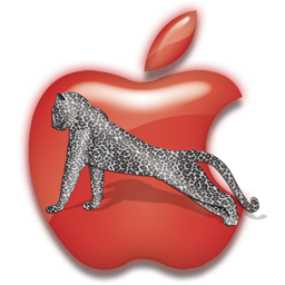 Appleleopardred Icon
