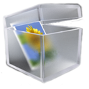 Box, Glass, Pictures Icon