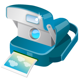 Camera, Polaroid Icon