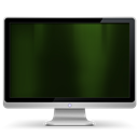 Computer, Dark, Green, My Icon