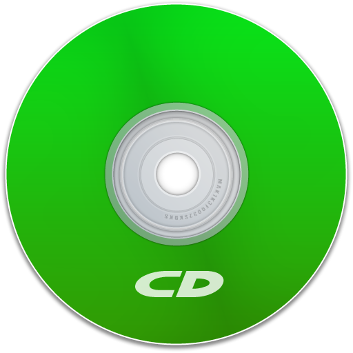 Cd, Green Icon