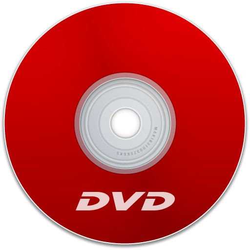 Dvd, Red Icon