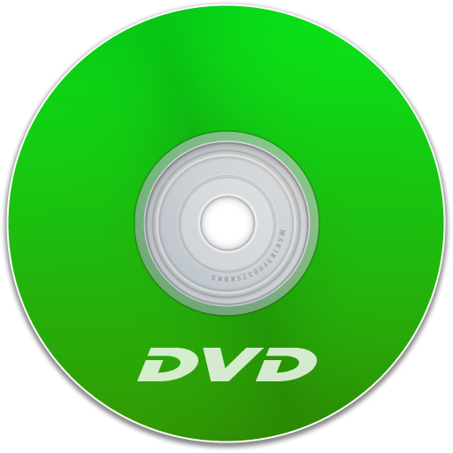 Dvd, Green Icon