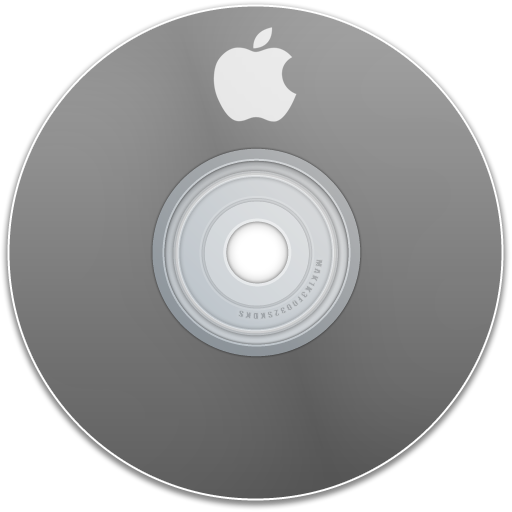 Apple, Gray Icon