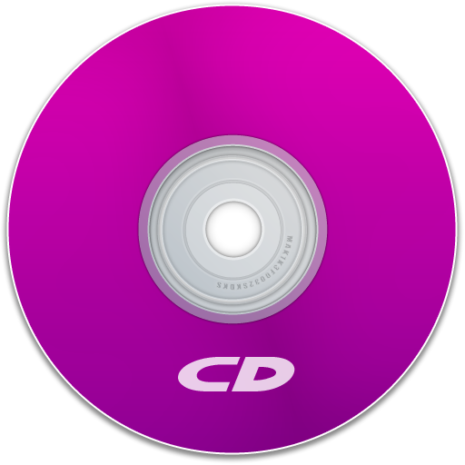 Cd, Purple Icon