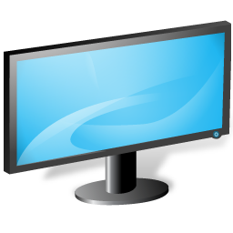 Monitor, Vista Icon