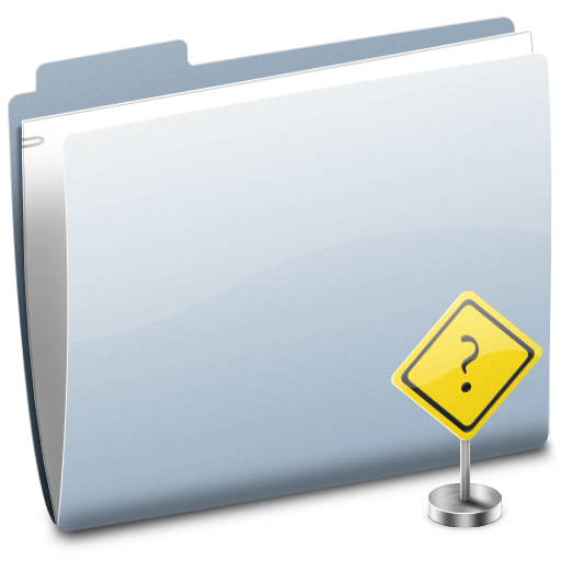 Folder, Question, Sign Icon