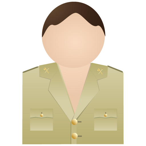 Civil, Guardia, No, Uniform Icon