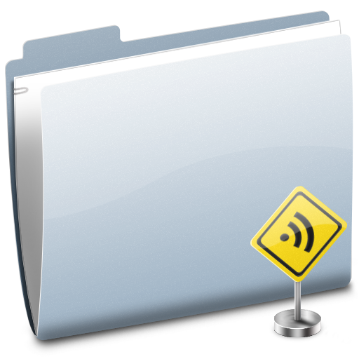 Folder, Rss, Sign Icon