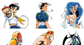 Capcom Fighting Evolution Icons