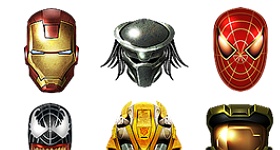 Cool Heroes Icons