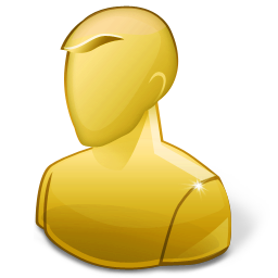Anonymous, Regular, User, Yellow Icon
