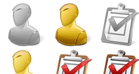 User Task Report Icons