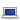 Laptop, White Icon