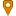 Marker, Orange, Squared Icon