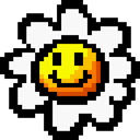 Flower, Retro, Yoshi Icon