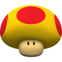 Mega, Mushroom Icon