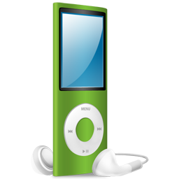 Green, Ipod, Nano, On Icon