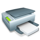 Paper, Printer Icon