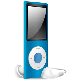 Blue, Ipod, Nano, Off Icon