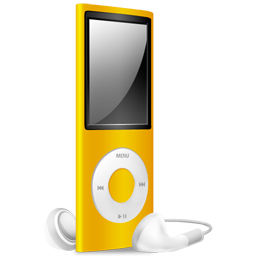 Ipod, Nano, Off, Yellow Icon