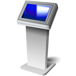 Kiosk, Screen, Touch Icon