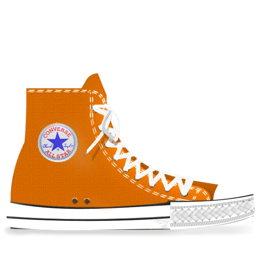 Converse, Orange Icon