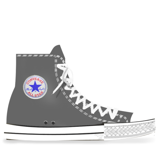 Converse, Grey Icon