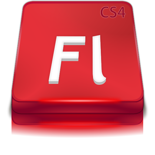 Adobe, Cs, Flash Icon